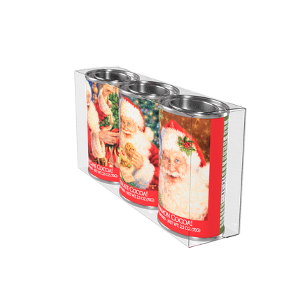 Dona Gelsinger® Santa Cocoa Gift Set (Three 2.5oz Tins)