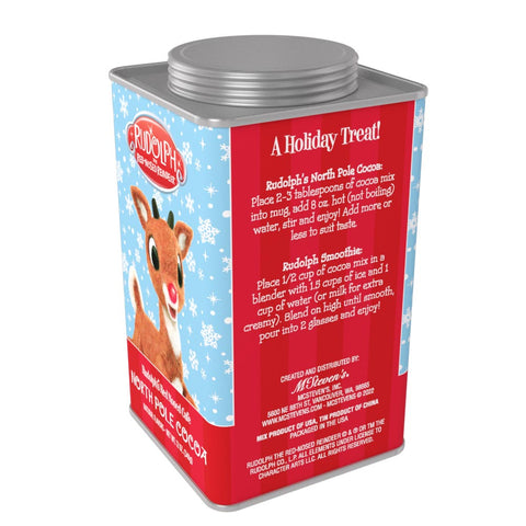 Rudolph The Red-Nose Reindeer® Red-Nosed Cafe Chocolate Cocoa (12oz Square Tin)