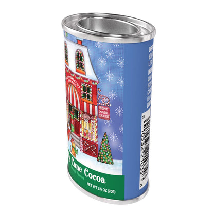 Jennifer Van Pelt© Snow Village Candy Cane Cocoa (2.5oz Oval Tin)