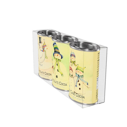 Debbie Taylor-Kerman Snow Family Cocoa Gift Set (Three 2.5oz Tins)