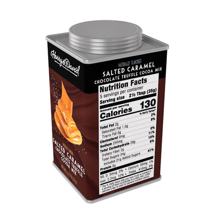 Harry & David® Truffle Cocoa - Salted Caramel Chocolate (6.25oz Square Tin)