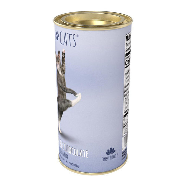 Yoga Cats® Dharma Double Chocolate Cocoa (7oz Round Tin) McStevens