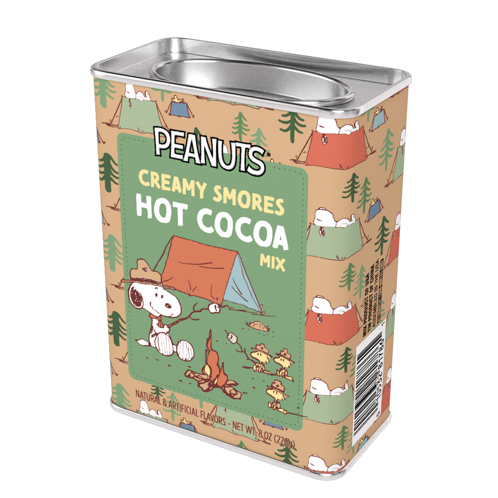 Peanuts® Snoopy Camp Life S'mores Cocoa (8oz Rectangle Tin)