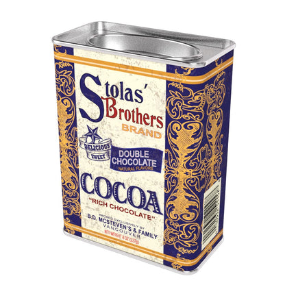 Stolas' Brothers Chocolate Cocoa (8oz Rectangle Tin)