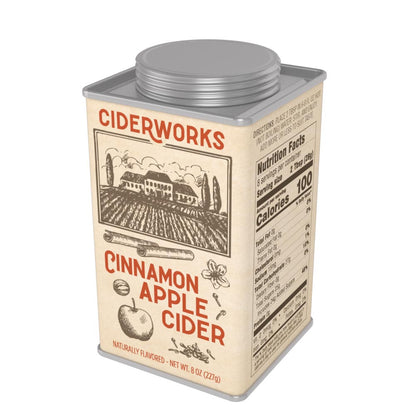 McSteven's Ciderworks Cinnamon Spiced Apple Cider Mix (8oz Square Tin)