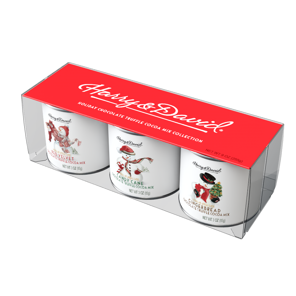 Harry & David® Snowman Gift Set (3-3oz Round Tins)