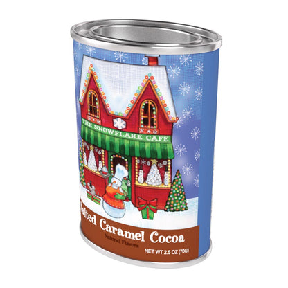 Jennifer Van Pelt© Snow Village Salted Caramel Cocoa (2.5oz Oval Tin)