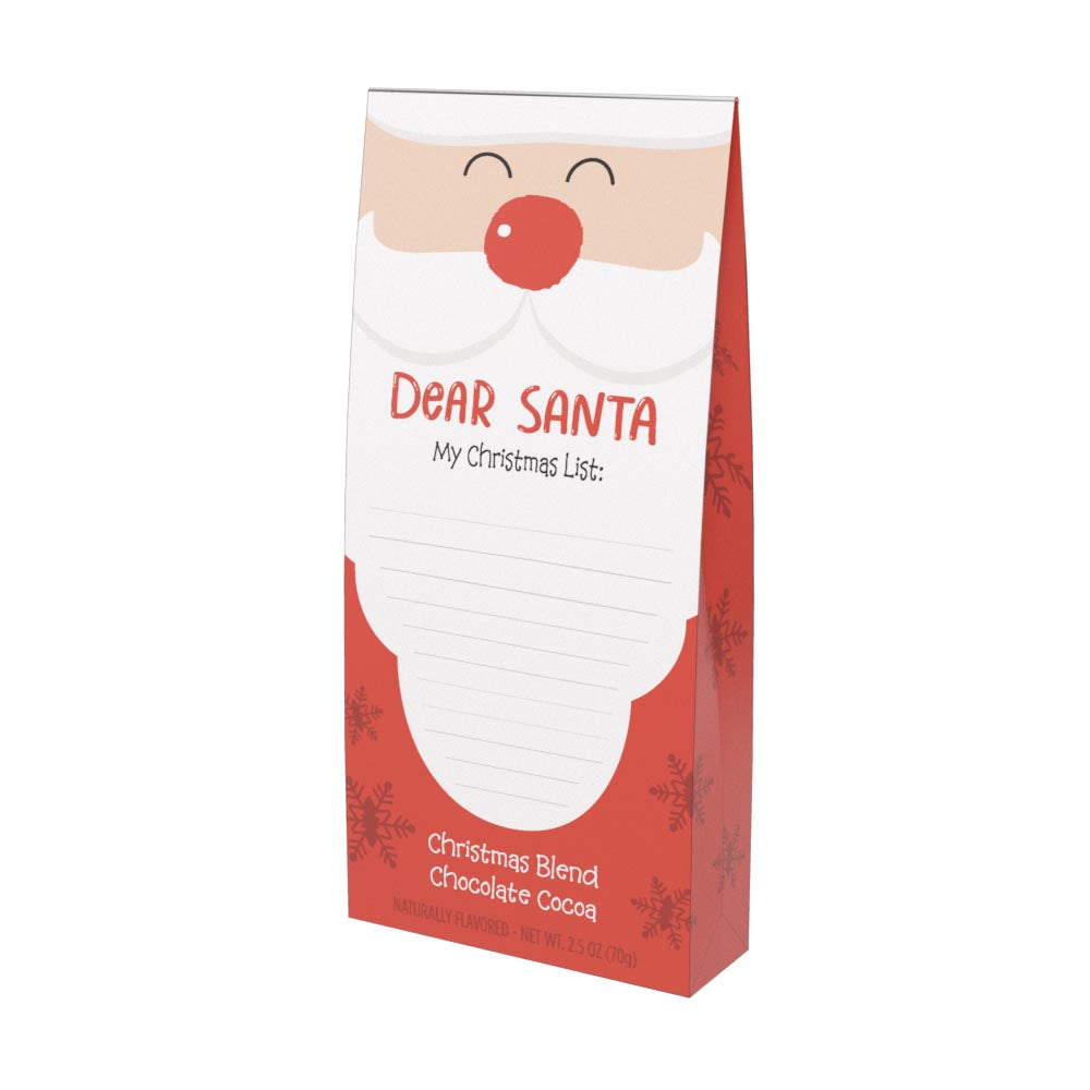 Dear Santa - My Christmas List Chocolate Cocoa (2.5oz Tent Box)