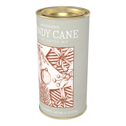 Luxury Candy Cane Hot Cocoa (7oz Round Tin)