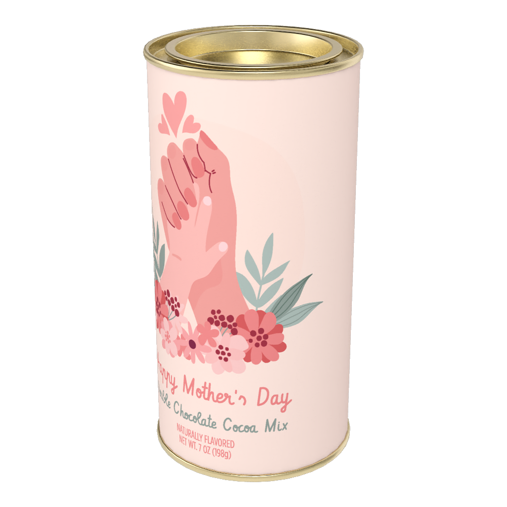 Happy Mother's Day Double Chocolate Cocoa (7oz Round Tin)