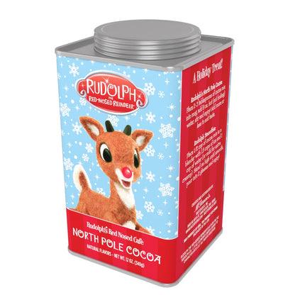 Rudolph The Red-Nose Reindeer® Red-Nosed Cafe Chocolate Cocoa (12oz Square Tin)