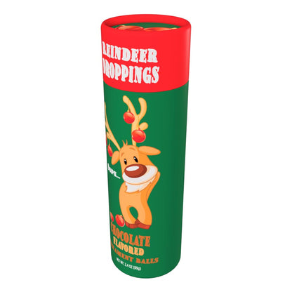 McSteven's Reindeer Droppings Chocolate Candies (2.4oz Tube)