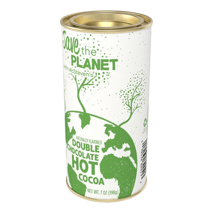 McSteven's Save the Planet Double Chocolate Hot Cocoa (7oz Round Tin)