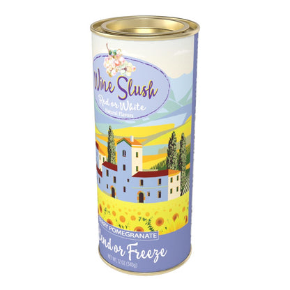 McSteven's Red or White Wine Slush - Berry Pomegranate (12oz Round Tin)