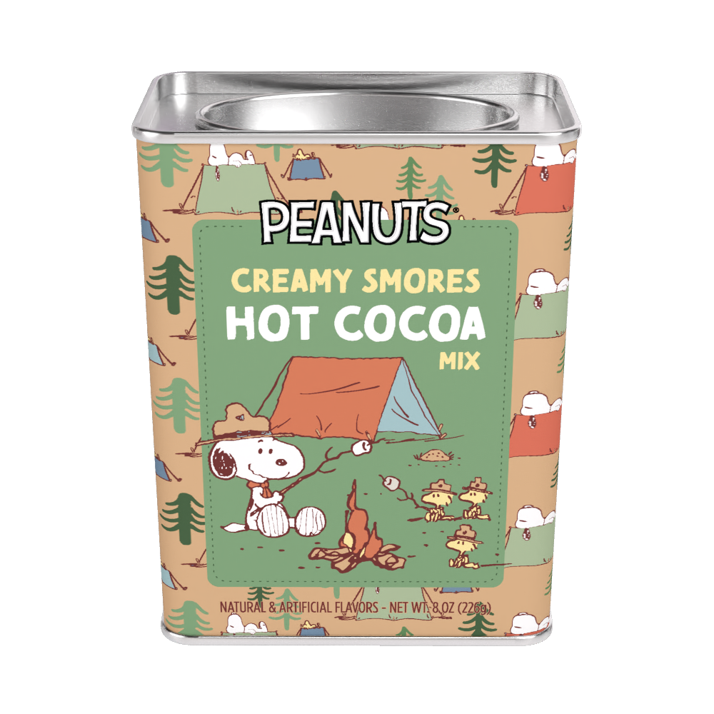 Peanuts® Snoopy Camp Life S'mores Cocoa (8oz Rectangle Tin)