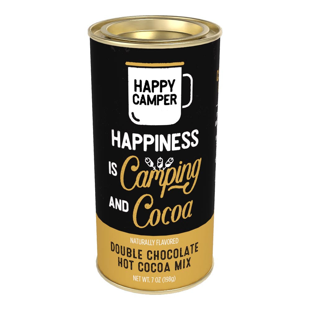 McSteven's Happy Camper Double Chocolate Hot Cocoa Mix (7oz Round Tin)