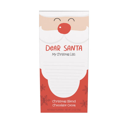 Dear Santa - My Christmas List Chocolate Cocoa (2.5oz Tent Box)