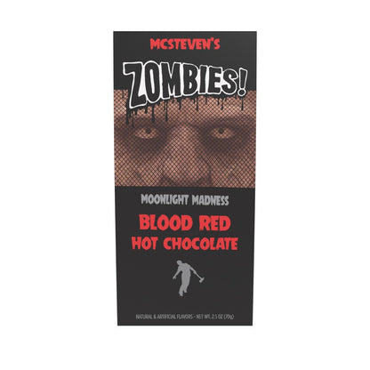 McSteven's Zombies! Blood Red Colorful Hot Chocolate (2.5oz Tent Box)