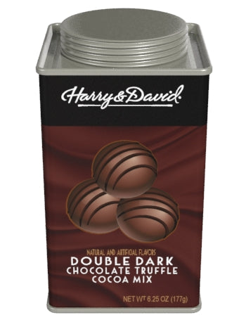 Harry & David® Truffle Cocoa - Double Dark Chocolate (6.25oz Square Tin)