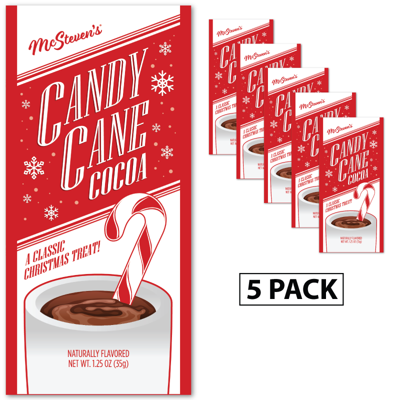 McSteven's Candy Cane Cocoa (Five 1.25oz Packets)