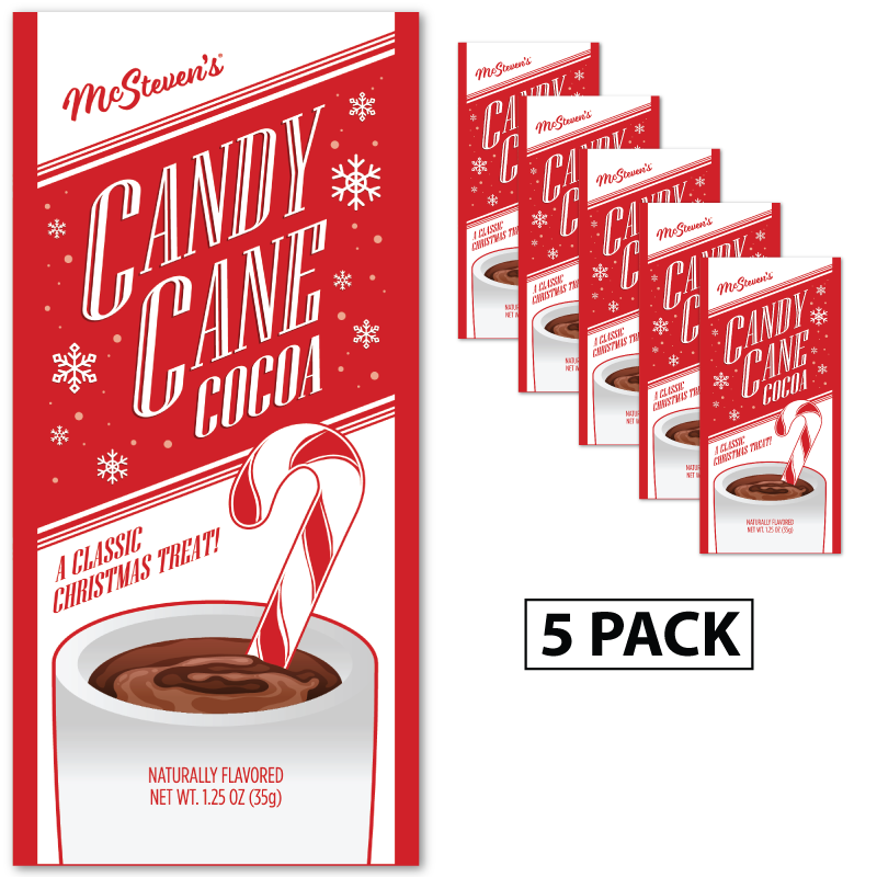 McSteven's Candy Cane Cocoa (Five 1.25oz Packets) – McStevens - Shop at ...