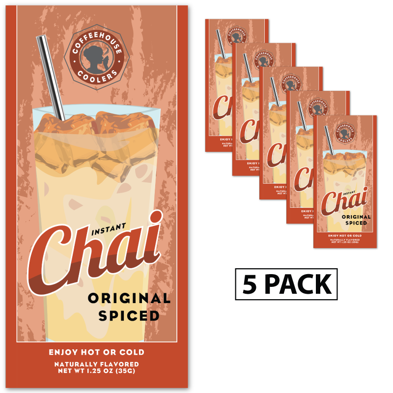 An image of our Original Spiced Chai Coffeehouse Cooler.
